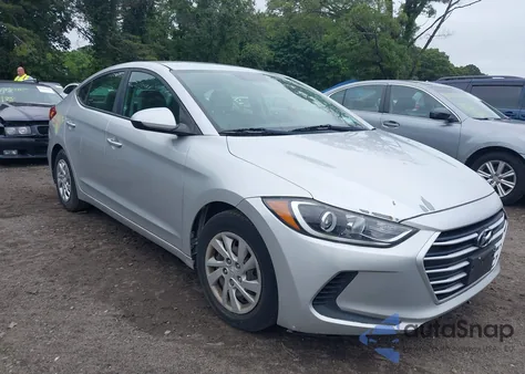 2017 Hyundai Elantra Se from USA, damaged, VIN 5NPD74LF4HH080423